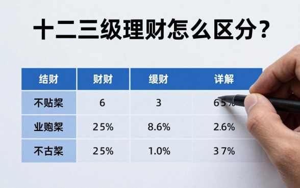 一二三级理财怎么区分？新手理财等级划分标准详解