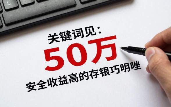 50万怎么放银行理财？安全收益高的存钱技巧有哪些？
