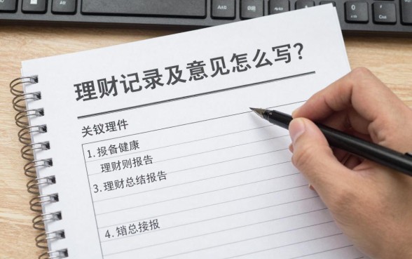 理财记录及意见怎么写?教你写出高质量理财总结报告