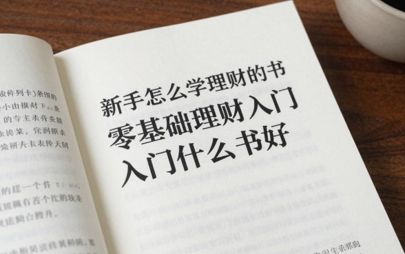 新手怎么学理财的书籍，零基础理财入门看什么书好