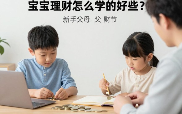 宝宝理财怎么学的好些?新手父母如何培养孩子财商