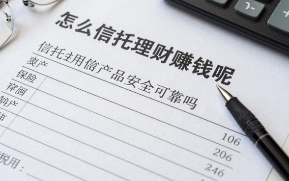 怎么用信托理财赚钱呢，信托理财产品安全可靠吗