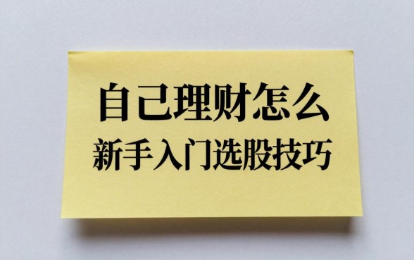 自己理财怎么选股票呢,新手入门选股技巧有哪些