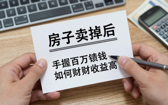 房子卖掉后怎么理财呢,手握百万现金如何理财收益高