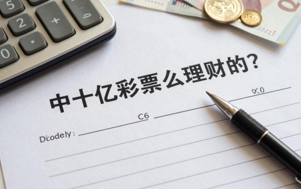 中十亿彩票怎么理财的?大额奖金如何合理规划避税