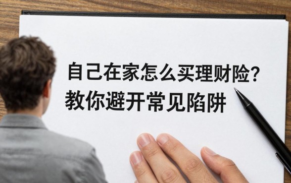 自己在家怎么买理财险?教你避开常见陷阱