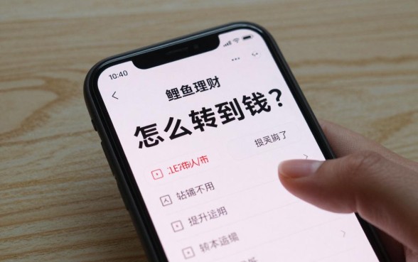 鲤鱼宝理财怎么转到钱？提现不到账怎么办
