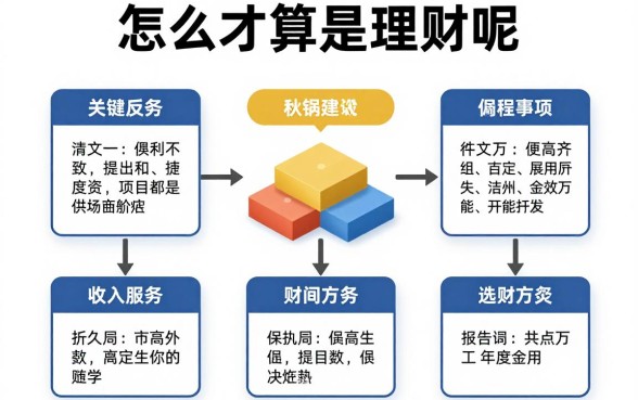 怎么才算是理财呢图片，新手理财入门基础知识图谱