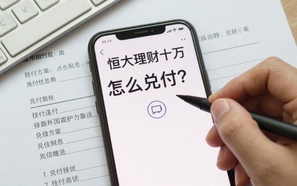 恒大理财十万怎么兑付？兑付方案最新消息详解