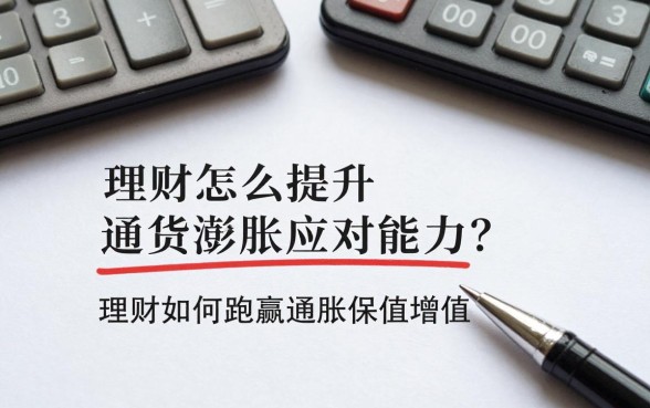 理财怎么提升通货膨胀应对能力?理财如何跑赢通胀保值增值?