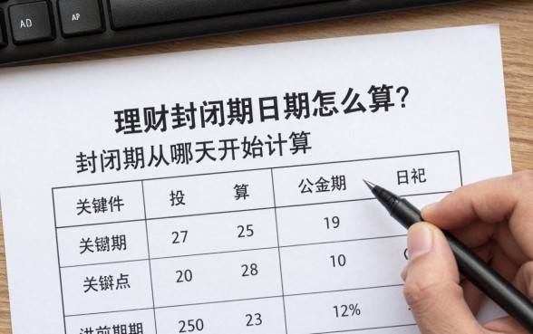理财封闭期日期怎么算?封闭期从哪天开始计算