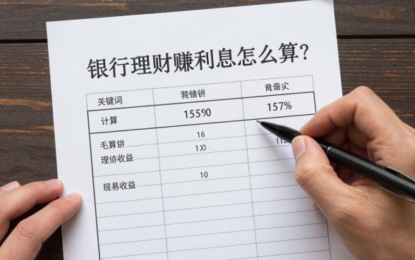 银行理财赚利息怎么算?手把手教你计算理财收益