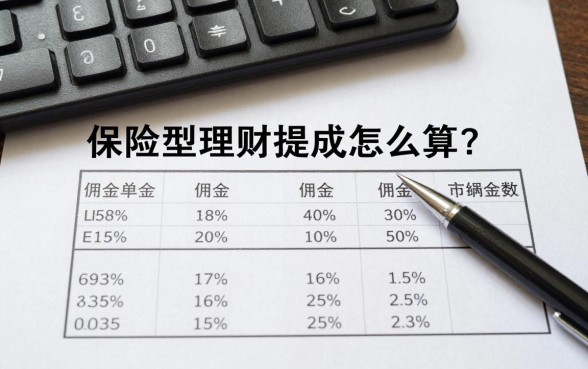 保险型理财提成怎么算？揭秘理财经理真实佣金比例