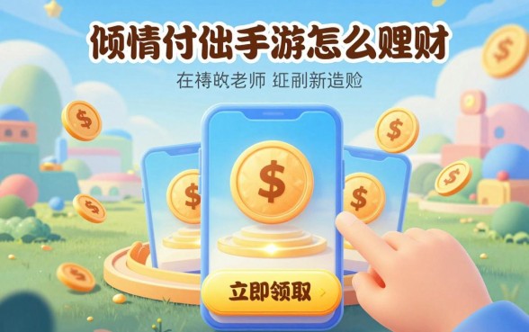 倾情付出手游怎么理财,倾情付出手游理财赚钱攻略
