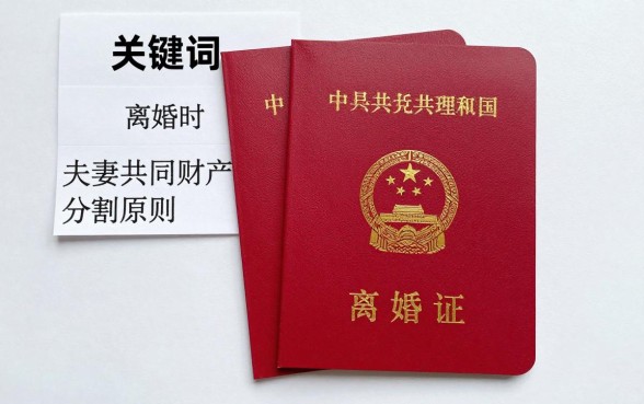 婚姻异常怎么处理财产？离婚时夫妻共同财产分割原则有哪些