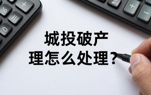 城投破产理财怎么处理?投资者如何安全挽回损失