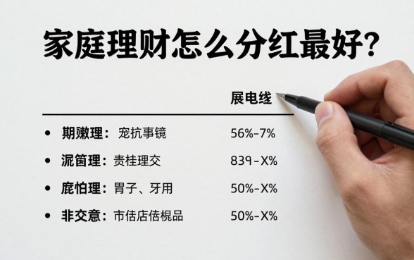 家庭理财怎么分红最好？家庭理财分红最佳方案详解