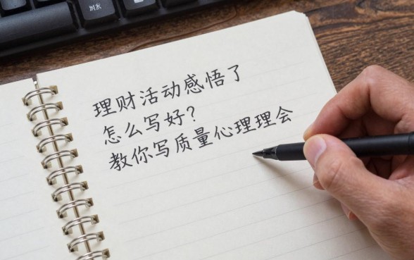 理财活动感悟怎么写好?教你写出高质量心得体会