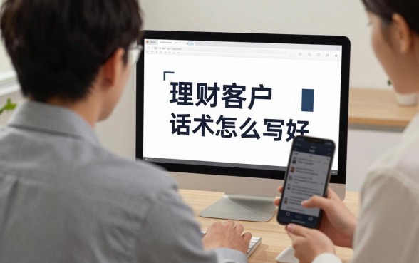 理财回复话术怎么写好,理财客户沟通技巧有哪些