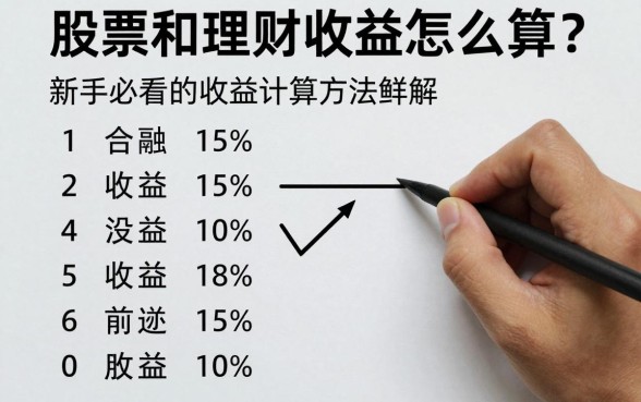 股票和理财收益怎么算?新手必看的收益计算方法详解