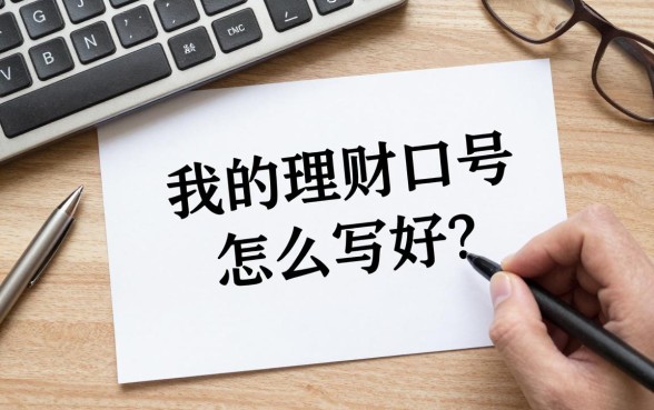 我的理财口号怎么写好?如何写出吸引人的理财标语