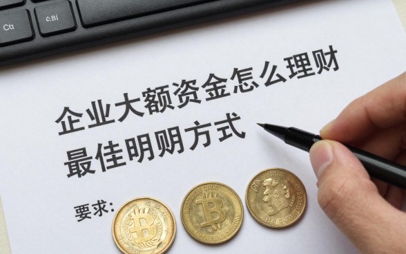 企业大额资金怎么理财，公司闲置资金最佳理财方式