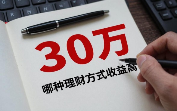 30万理财怎么算利息?哪种理财方式收益高?