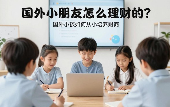 国外小朋友怎么理财的？国外小孩如何从小培养财商