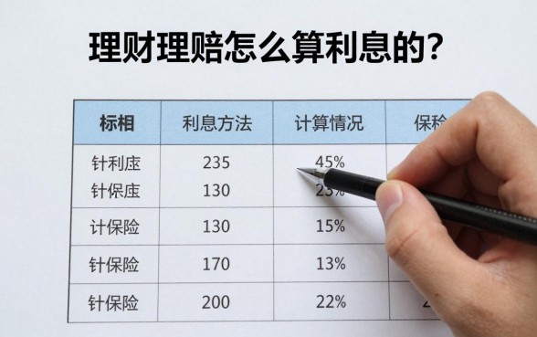 理财理赔怎么算利息的？详细计算方法与标准解析