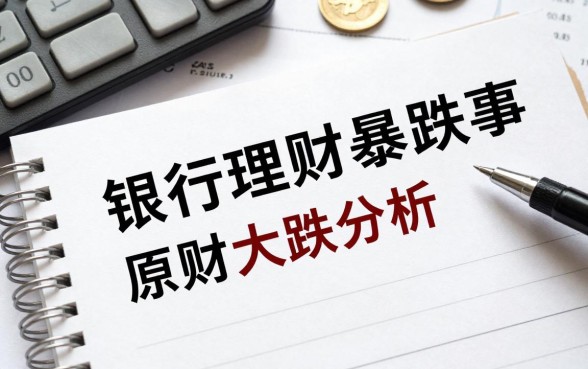 银行理财暴跌怎么回事？近期理财大跌原因分析