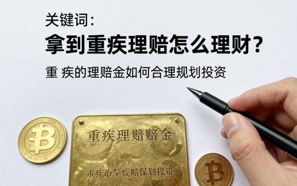 拿到重疾理赔怎么理财?重疾理赔金如何合理规划投资