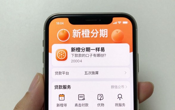 新橙分期一样易下款的口子有哪些?2024最新容易下款的贷款平台推荐