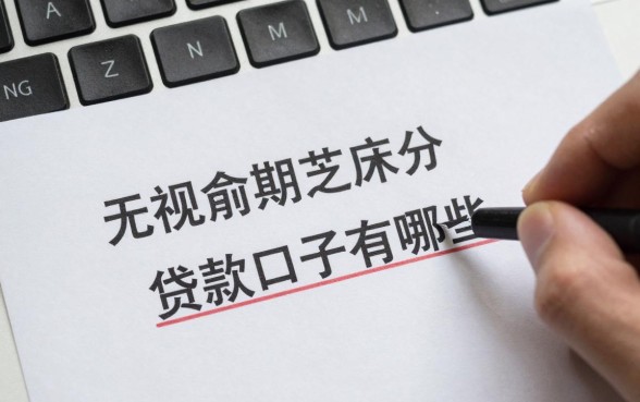 无视逾期芝麻分贷款口子有哪些?哪里能找到下款快的?