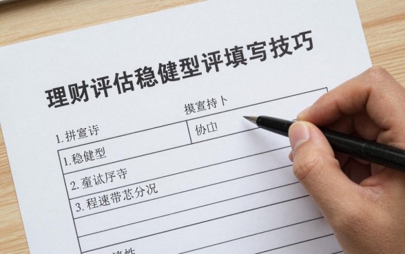 理财评估稳健型怎么填才能通过？稳健型投资者测评填写技巧