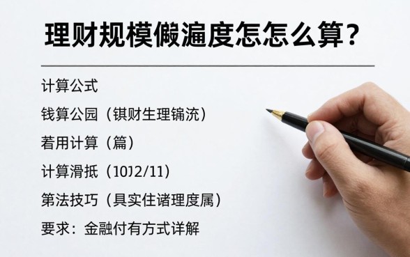 理财规模偏离度怎么算?计算公式与具体方法详解