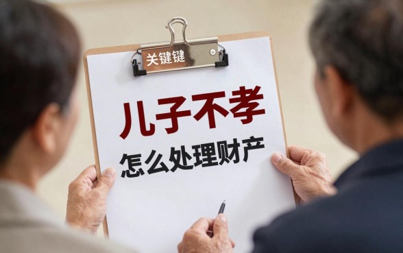 儿子不孝怎么处理财产,老人如何立遗嘱才有效?