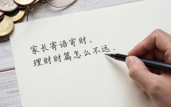家长寄语理财篇怎么写?精选简短励志句子推荐