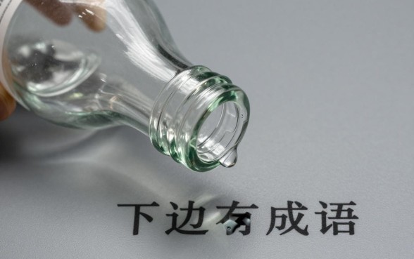 瓶子下边有口子是什么成语,瓶子下面有口打一成语答案