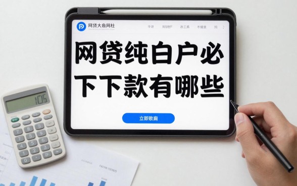 网贷纯白户必下款的平台有哪些,纯白户网贷真的能下款吗