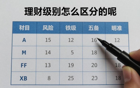 理财级别怎么区分的呢,理财产品风险等级划分标准是什么