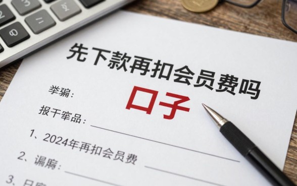 先下款再扣会员费的口子真的有吗，2024年靠谱的先下款再扣会员费的口子哪里找