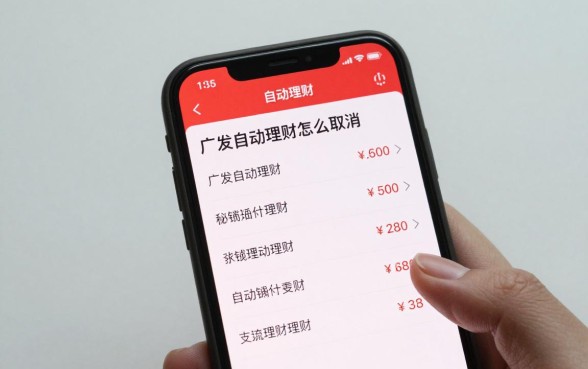 广发自动理财怎么取消?教你一键关闭自动理财功能