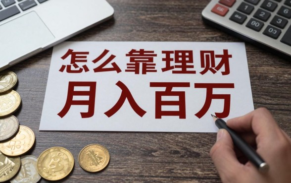 怎么靠理财月入百万呢,普通人理财如何月入过万?