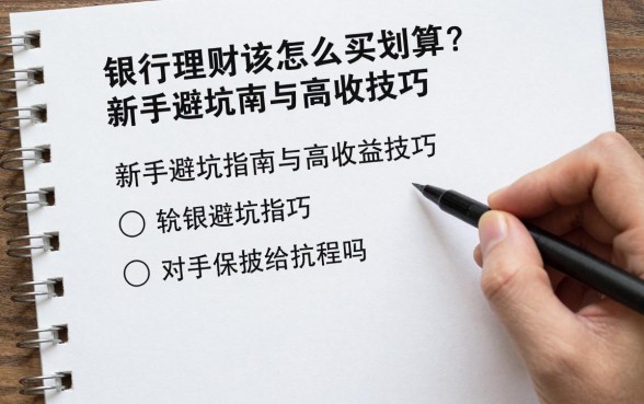 银行理财该怎么买划算？新手避坑指南与高收益技巧