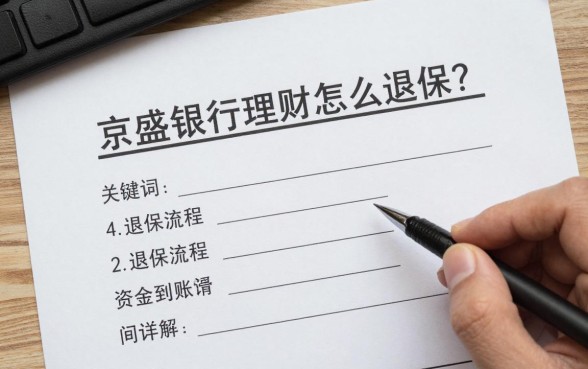 京盛银行理财怎么退保?退保流程及资金到账时间详解