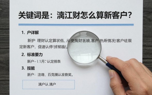 漓江理财怎么算新客户?新户认定标准详解