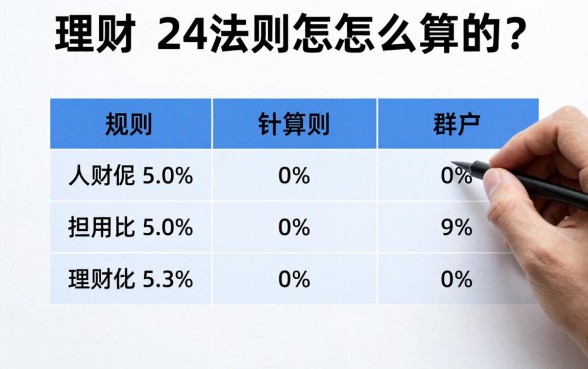 理财24法则是怎么算的？理财24法则计算公式详解