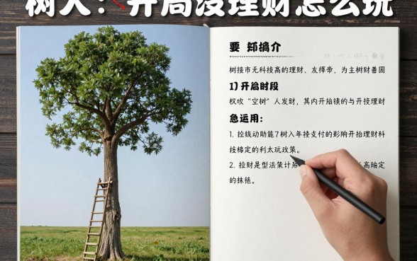 树人开局没理财怎么玩？新手零理财开局攻略详解