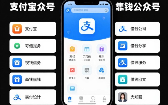 支付宝可借钱的公众号有哪些,盘点靠谱的借钱公众号大全