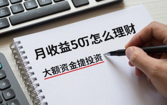 月收益50万怎么理财，大额资金如何稳健投资？
